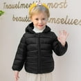 thumbnail image 5 of Baby Boys Girls Winter Coats Toddler Bear Hoods Down Jacket Infant Kids Light Puffer Padded Outwear, 5 of 8