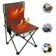thumbnail image 1 of Silla plegable portátil silla de estadio con calefacción, asiento reclinable, metal frame, for dorm, heated, foldable, 2-tier design, high capacity, for outdoor, for camping, 1 of 9