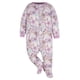 thumbnail image 3 of Set de pijamas Sleep 'N Play para bebé niña Gerber Lavender Garden, 3 of 6