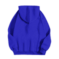 thumbnail image 3 of Womens Hoodies Oversized Long Sleeve Sweatshirt Fashion Casual Long Sleeve Solid Fleece Hooded Loose Comfy Trendy Pullover Tops with Pockets, 3 of 5