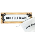 thumbnail image 1 of Pizarra de fieltro Felt Like Sharing, 25 x 9 cm, con letras y números, 1 of 7