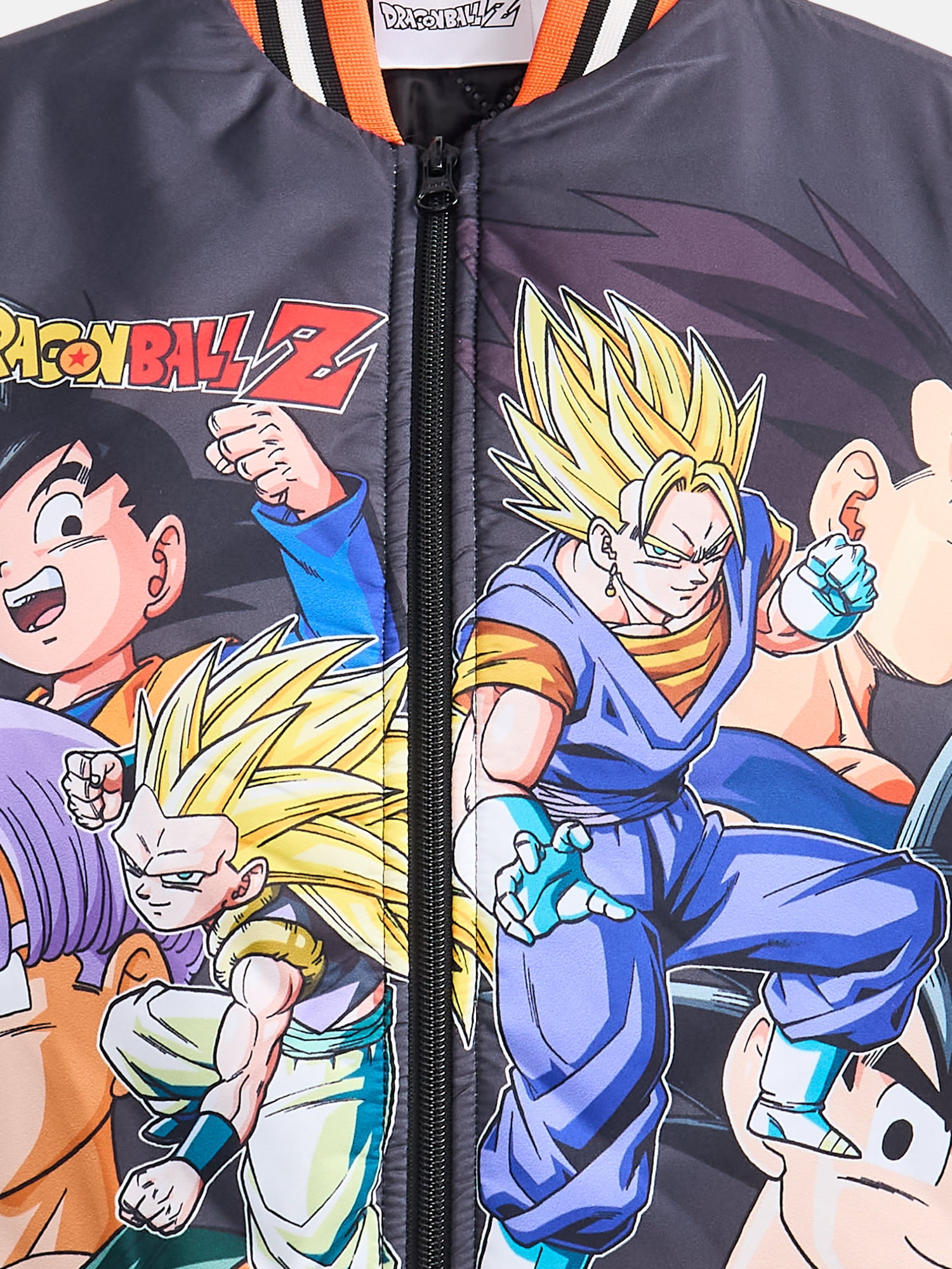 Dragon Ball Z Boys Jacket with Long Sleeves, Sizes 4-12