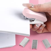 Apmemiss Christmas Clearance Cartoonoon Stapler Set of Elementary School Students Cute Mini Stapler Bookbinding Daily Stapler General