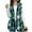 Green, variant on CharmCyan Ladies' Plaid Fashion Women's Clothing Lapel Suit Vest Plaid Top Jacket Dark Gray L