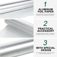 thumbnail image 3 of 1 Rouleau de Papier d'Aluminium pour Aliments Papier d'Aluminium pour Barbecue à la Maison Papier d'Aluminium Polyvalent Fourniture de Pâtisserie, 3 of 9
