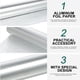 thumbnail image 5 of GOOHOCHY 1 rollo de papel de aluminio para hornear en horno, papel de aluminio, suministros para barbacoa, papel de aluminio para freidora de aire, 5 of 8