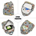 thumbnail image 5 of FORMRS Mini Backpack Purse for Women Travel Daypack Casual Shoulder Bag, Cute Acorns Pattern, 5 of 7