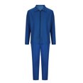 thumbnail image 3 of Cameland Men's 2pc Tracksuits Set Jackets&Pants Jogger Solid Color Long Sleeve Jogging Athletic Suits Open Front Outfits Causal Running Sports Sweatsuit, 3 of 8