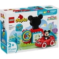 thumbnail image 3 of LEGO DUPLO Disney Mickey Mouse Clubhouse & Car Building Kit - Color Sorting Sensory Toy with Spinning Wheel - Toy for Toddlers, Girls, and Boys, Ages 2+ - Gift for Birthdays - 10454, 3 of 8