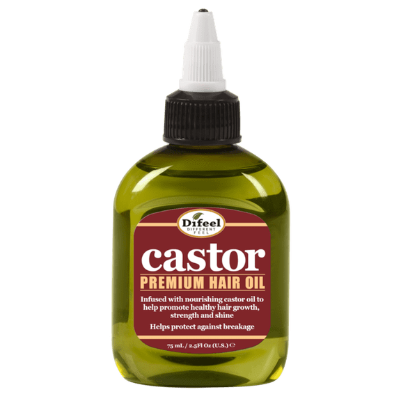 Difeel Castor Pro-Growth Hair Oil 2.5 oz.