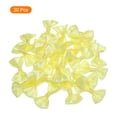 thumbnail image 3 of Uxcell 30 piezas de corbatas de moño amarillas claras 1.5"x1" para manualidades de pequeños moños de satén, 3 of 5