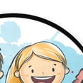 thumbnail image 3 of Children by Bike Memory Foam Bath Mat 36" Absorbent Rug with Non Slip Base and 4 Bonus Pads, 3 of 6