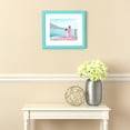 thumbnail image 3 of ArtToFrames 17x26 inch Eggshell Blue Picture Frame, Blue Wood Poster Frame (4749), 3 of 8
