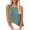 Mint Green #1, variant on WULMLEO Cotton Linen Tank Tops for Women - Sleeveless Crewneck Summer Gauzy Shirts Loose Fit Casual Beach Vacation Camisole White XL
