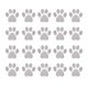 thumbnail image 1 of 20 pegatinas de huellas de perro para bañera, diseño de dibujos animados, autoadhesivas, para prevenir la entrada de agua (gris), 1 of 5