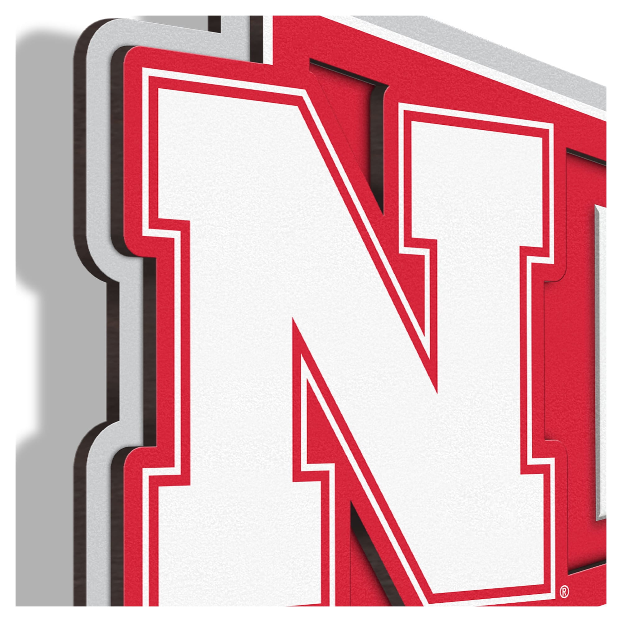 IDNA Nebraska Huskers 23" 3D Pennant Wall Art