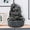 #3 Grey, variant on Hamiedun 3-Tier Rockery Tabletop Fountains Zen Office Desk Living Room Decor Indoor Waterfall With LED