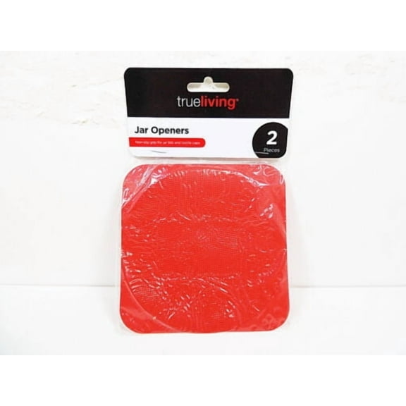 Jar Openers Non-Slip Grip Lid and Bottle Caps Opener 2 Pieces