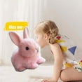 thumbnail image 6 of Bunby - My Realistic Bunny Toy, Realistic Bunny Toy Can Walk and Talk, Bunbi Realistic Bunny, Realistic Bunny Stuffed Animals, Easter Plush Interactive Realistic Bunny Robot for Kids (2Pcs C), 6 of 7