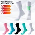 thumbnail image 7 of Professional Mens Basketball Socks Breathable Sports Socks Mens Long Sock, 7 of 7