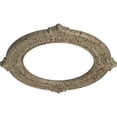 thumbnail image 3 of Ekena Millwork 13 1/8"OD x 8"ID x 5/8"P Benson Ceiling Medallion (Fits Canopies up to 8"), Hand-Painted Gobi Desert Crackle, 3 of 6