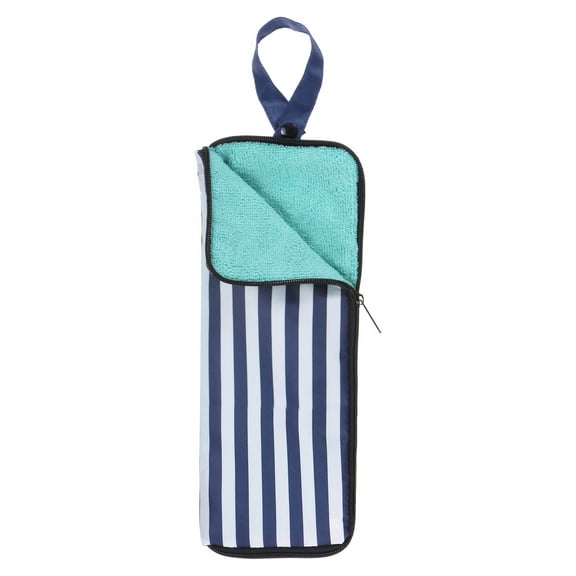 Umbrellas Bags for Wet Travel Umbrellas 4.9"x13.4" Portable Cover Carry Storage Bag Case Sleeve Stripe