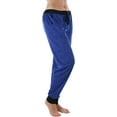 thumbnail image 5 of ToBeInStyle Women's Marled Print French Terry Jogger Pants with Cuff Ends, 5 of 7