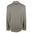 thumbnail image 3 of Tommy Bahama Men's Big & Tall Flip Coast Half-Zip Reversible Pullover Sweatshirt CHthr 4XLB Coal Heather, 3 of 4