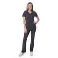 thumbnail image 6 of Urbane Women's Align Contemporary Slim Fit Fade Resistant 3 Pockets Pull On Cargo Scrub, Style 9333, 6 of 8