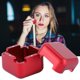 thumbnail image 4 of Soporte para tiza de billar BuyWeek minisoporte magnético portátil de Aluminio rojo, 4 of 14