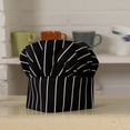 thumbnail image 4 of Cocinero Cocinero Ajustable Baker Cap Elástico Catering Gloria Casquillo del cocinero, 4 of 8
