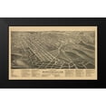 thumbnail image 2 of Ruger 14x10 Black Modern Framed Museum Art Print Titled - Winston Salem North Carolina - Ruger 1891, 2 of 5