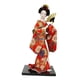 thumbnail image 5 of Muñeca geisha japonesa con kimono, figura coleccionable, escultura, estatuilla, figura de escritorio Estilo B, 5 of 9