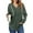 Green, variant on Fall Hoodies for Women Long Sleeve V Neck Hooded Sweatshirts Ladies Loose Casual Drawstring Pullover Tops