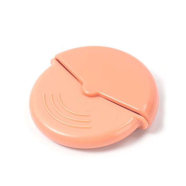 Stainless Steel Pizza Cutter Wheel with Protective Cover - Circular Cake Knife - Professional 430 Stainless Steel Kitchen Baking Tool - Ergonomic Handle - Easy Clean Design - 10x9.5x1.5cm