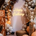 thumbnail image 5 of Letrero de neón de feliz cumpleaños, letrero de neón de feliz cumpleaños para telón de fondo con interruptor regulable, letrero de feliz cumpleaños para decoración de fiesta de cumpleaños (b, 5 of 5