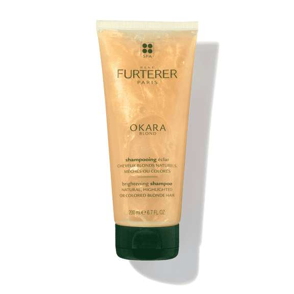Rene Furterer OKARA BLONDE Brightening Shampoo - For Natural, Highlighted & Bleached Blonde Hair - Gentle, 6.7 fl oz