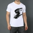 thumbnail image 2 of Summer Short Sleeve Tops Crew Neck Shirts for Men Painting (3)Plus Size Tee Shirts XS-5XL, 2 of 5