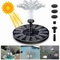 thumbnail image 1 of Solar Fountain Outdoor Pool Floating Fountain Bird Bath Fountain En Fountain_Perfect Gift, 1 of 5