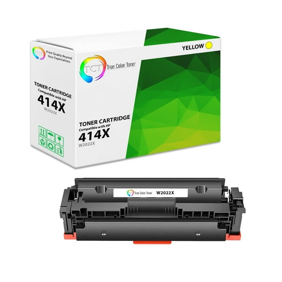 TCT 414X Yellow Toner Cartridge - Premium Compatible Replacement for 414X W2022X High Yield