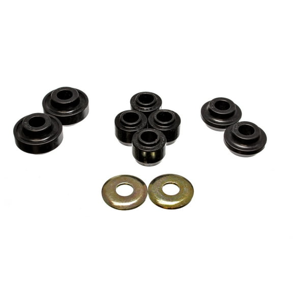 Energy Suspension 4.7119G Polyurethane Front Strut Rod Bushings Black Fits select: 1986-1995 FORD TAURUS, 1986-1995 MERCURY SABLE