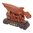 thumbnail image 3 of Adorno Feng Shui Chino, Adornos De Pez Dragón De La Suerte Decorativos Exquisitos Para El Hogar ANGGREK Descripción de la referencia, 3 of 5