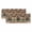 Brown Sage Green, variant on Valances for Windows, Texas Star Red Kitchen Curtains Valances 2 Pack for Living Room Bedroom Bathroom, Farmhouse Berry Wooden Vintage Light Filtering Curtains Rod Pocket Valance 42"x12"