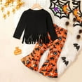 thumbnail image 4 of Shadoumai Girls Halloween Dress Tutu Costume With Led Lights Pumpkin Cosplay Party Outfit For Toddler Kids Festive Performance Holiday, 4 of 8