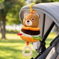 thumbnail image 5 of Kiddiway Jollybaby Baby Stacking Pull Toy with Bell - Plush Figurine & Cute Plushies, Baby Rattles & Plush Rings, Soft Sensory Rattle, Stacking Rings, Auditory, Stroller Hanging,a, 5 of 7