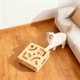 thumbnail image 4 of Interactive Cat Enrichment Puzzle Toy for Indoor Feline Entertainment and Natural Nail Care, 4 of 5