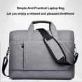 thumbnail image 1 of Tableta Bolsa de Hombro para Computadora Portátil de 15 Pulgadas Bolso de Mensajero de Maletas Multifuncionales paraobuses de Viaje que Lleva Bolso para Hombres Mujeres, 1 of 7