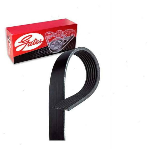 Gates Micro-V Serpentine Belt compatible with Buick Regal 2.4L L4 2012-2017