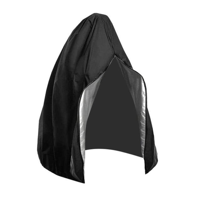 Bearachild Columpio impermeable para colgar en el patio, funda protectora para silla de huevo, color negro, 115 x 190 x 1 cm Cubiertas para muebles de jardín Negro 115x190x1cm