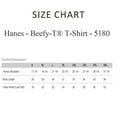 thumbnail image 5 of Hanes Beefy 100% Ring-Spun Heavyweight Cotton Bulk T-Shirts for Unisex Assorted Plain Solid Color Wholesale Tees Pack (Bright Color 3 Pack, 5XL), 5 of 7